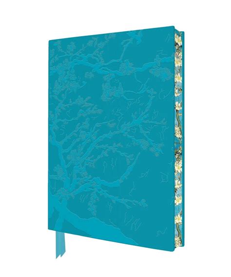 Vincent Van Gogh Almond Blossom Artisan Art Notebook Flame Tree