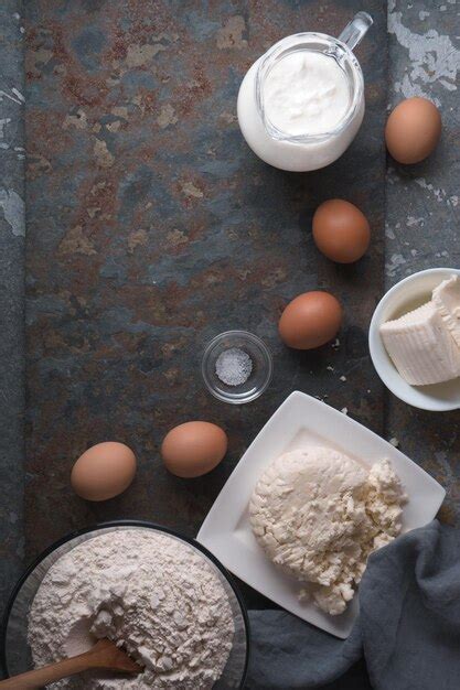 Receta Para Un Plato Georgiano Khachapuri Espacio Libre Diagonal Foto