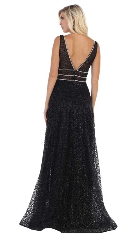 Look Sophisticated In A Formal Dress By May Queen MQ 1623 Elegantly