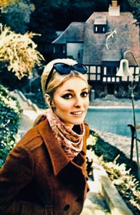 Sharon Tate At The Former Home Of Jean Harlow Sharon Tate Hollywood