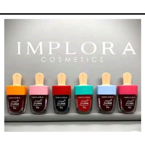 Jual Implora Cheek Liptint Lip Tint Ice Cream Gr Shopee