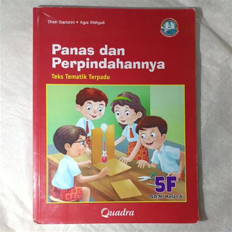 Jual Buku Bekas Tematik Terpadu Quadra F Panas Dan Perpindahannya