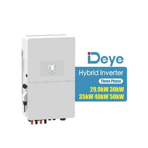 Hot Sell Deye Three Phase Hybrid Inverter Sun K Sg Hp Eu Bm