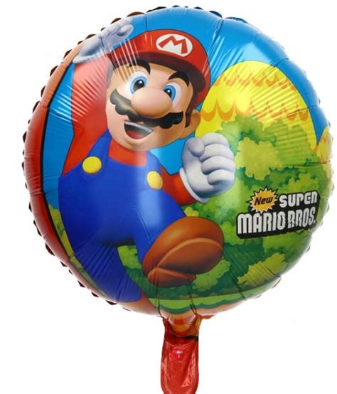 Balon Foliowy Okr G Y Super Mario Cm Urodziny Allegro Pl