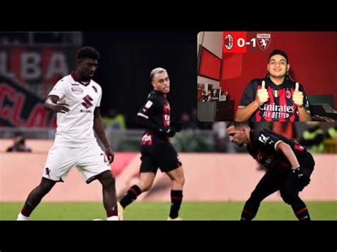 ELIMINATI Complimenti Al Torino Milan Torino 0 1 Reaction Tifoso