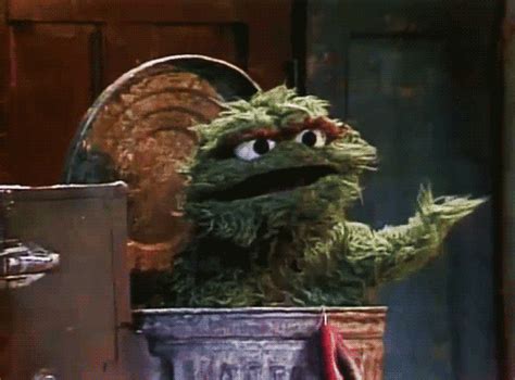 Oscar The Grouch Angry