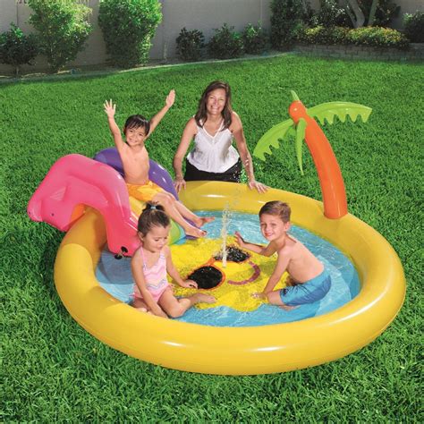 Piscina Hinchable Infantil Bestway Sunnyland Splash Play X X Cm