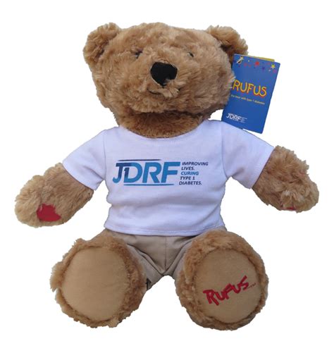 Rufus The Bear With Type 1 Diabetes Jdrf Uk