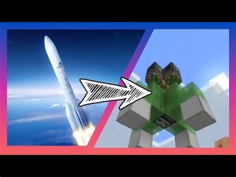 Wie Baut Man Eine Rakete In Minecraft Deutsch Youtube