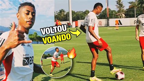 Bruno Henrique Est De Volta Para Os Treinamentos Do Flamengo Voltou