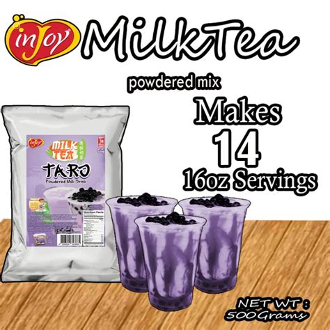 Injoy Milk Tea Taro Flavor 500g Lazada PH