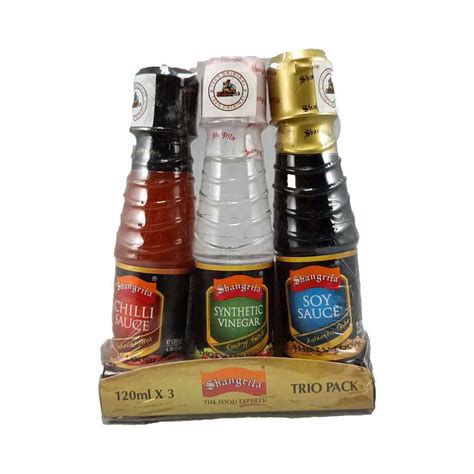 Shangrila Sauces Trio Pack 3 In 1 120mlx3 Fairopk