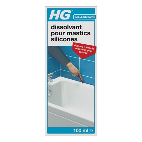 HG dissolvant pour mastics silicones le dissolvant silicone idéal