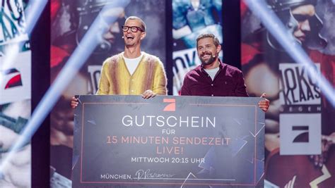 Prosieben Joko Und Klaas Starten R Tsel Um Eine Million Euro