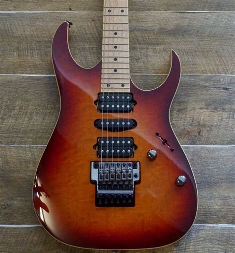 Elegant And Powerful Ibanez Rg Msk Stb Prestige Electric Guitar