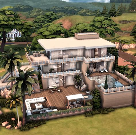 Luxury Modern house - The Sims 4 Rooms / Lots - CurseForge