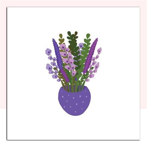 Premium Vector Botanical Beautiful Flower Bouquet