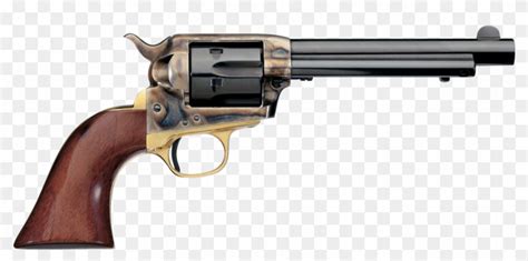 1873 Cattleman Stallion Nm Brass - Colt 45 Revolver, HD Png Download - 1252x598(#1784572) - PngFind