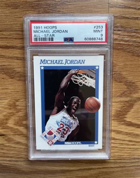 Hoops All Star Michael Jordan Chicago Bulls Hof Psa Comme