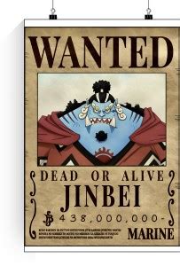 Jinbei Wanted Posters One Piece Jinbei Wanted Posters One Piece