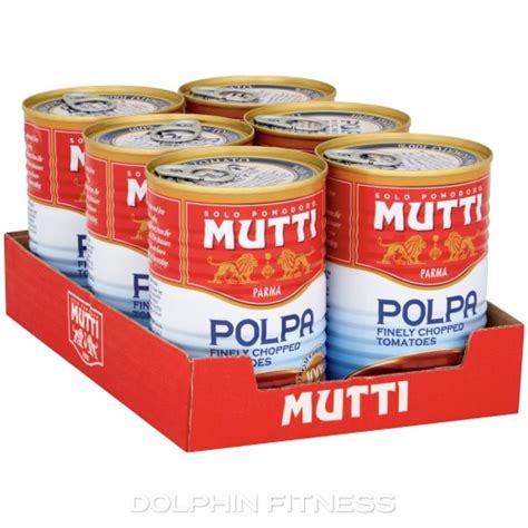 Mutti Polpa Finely Chopped Tomatoes 6 X 400g