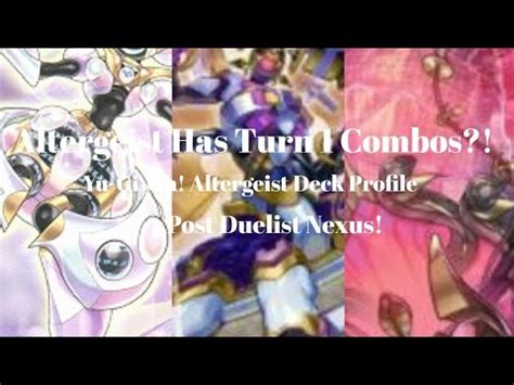 Altergeist Has Turn 1 Combos Yu Gi Oh Altergeist Deck Profile