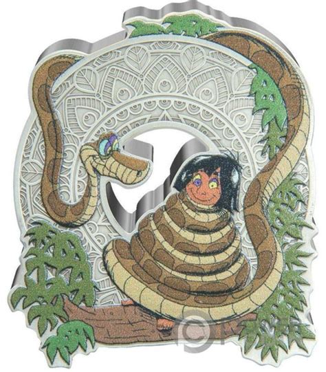 Kaa Jungle Book Disney Oz Moneda Plata Niue