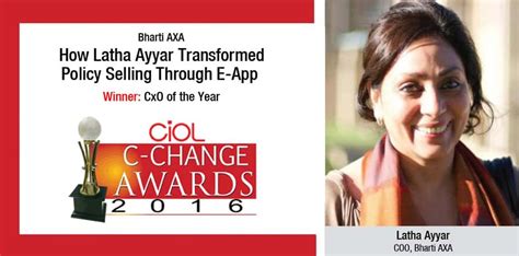 Bharti Axas How Latha Ayyar Transformed Policy Selling Through E App