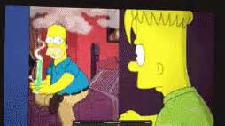 Homer S T O N E D GIF - Homer STONED WEED - Discover & Share GIFs