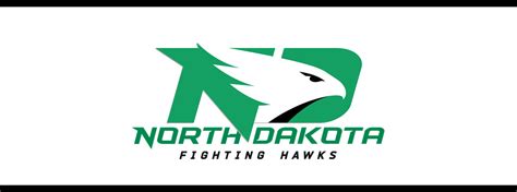 North dakota fighting hawks Logos