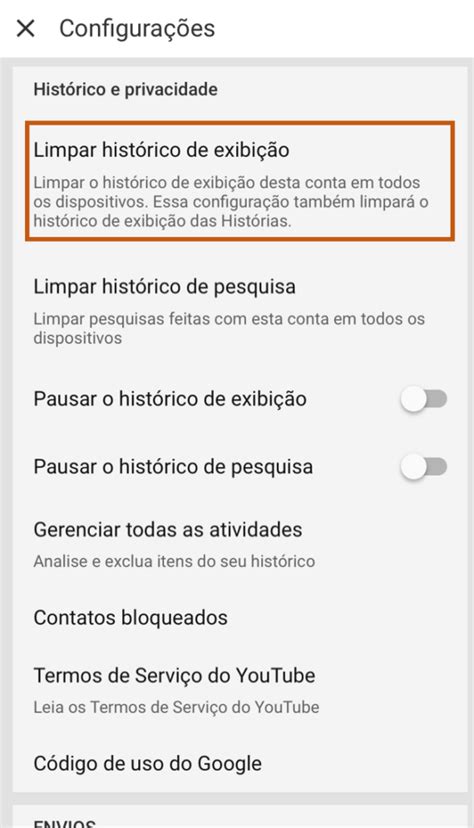 Aprenda a limpar histórico de vídeos assistidos e pesquisa do YouTube