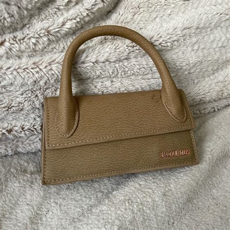 Jacquemus Le Chiquito Long Suede Top Handle Bag Top Depop