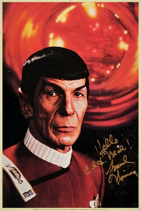 STAR TREK 1980 UNIQUE PREMIUM Spoke Autograf 14563325759 Sklepy