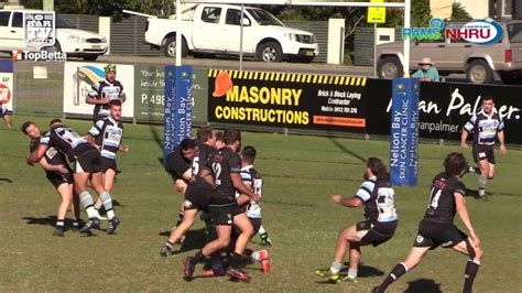 2017 NHRU Prem 2 R7 Highlights Nelson Bay Vs Maitland YouTube