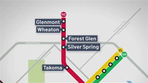 5 Red Line Metro stations to close in June for upgrades, Purple Line ...