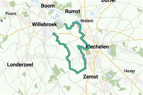 Heindonk Heffen Recreatieve Fietsroute RouteYou