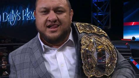 Samoa Joe Issues New 'Protocol' For His AEW World Title Reign - WrestleTalk