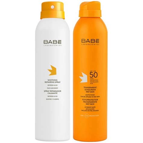 Babe Transparent Spf Güneş Spreyi ml Güneş Sonrası Spreyi ml Kozvit