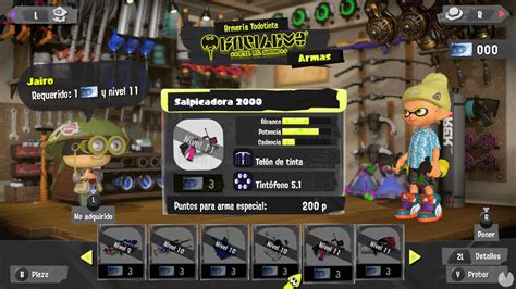 Splatoon 3 Cómo Conseguir Licencias De Jairo Y Desbloquear Nuevas Armas