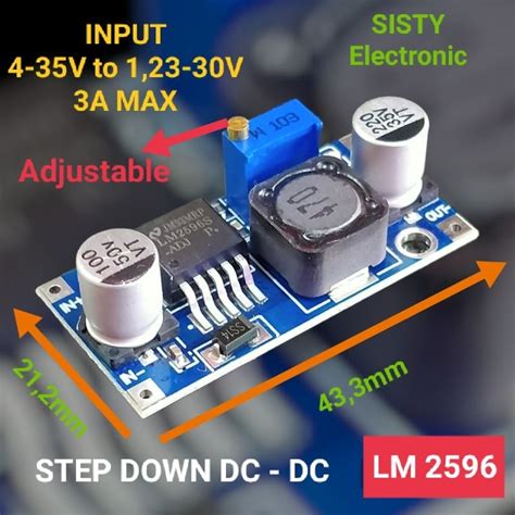 Jual Kit Modul Step Down Lm Dc Ke Dc A Shopee Indonesia