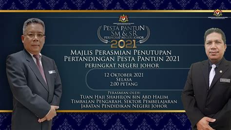 LIVE MAJLIS PERASMIAN PENUTUPAN PERTANDINGAN PESTA PANTUN SM SR