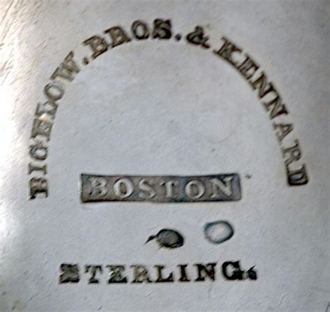 American Sterling Silver Marks Marks And Hallmarks Of Us Makers Bi Bz