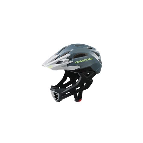 Cratoni C Maniac Fullface Helmet Grey Black Matt