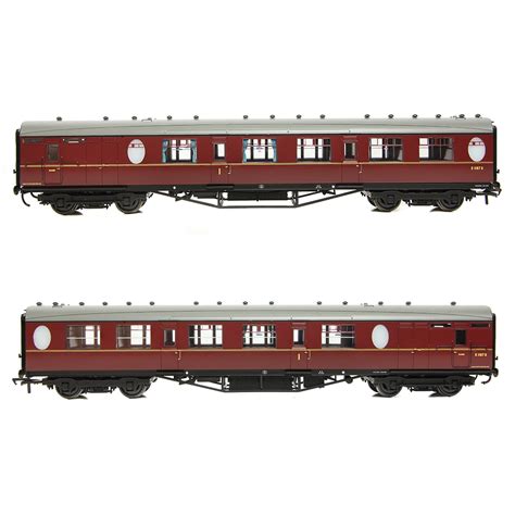 Bachmann Europe Plc Lner Thompson Brake Composite Corridor Br Maroon