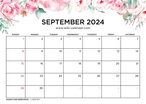 Blank Calendar September 2024 Free Printable Printable Calendar 2024