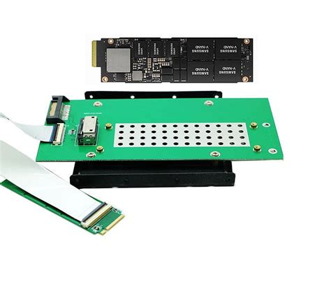 EDSFF E1.S NVMe SSD to M.2 M-key Card with 3.5 Bracket - Walmart.com