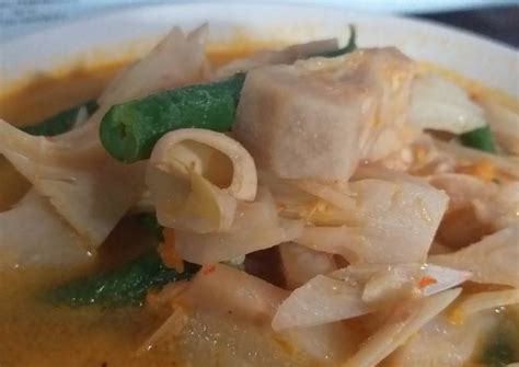 Resep Lodeh Nangka Muda Tewel Kacang Panjang Oleh Selvi