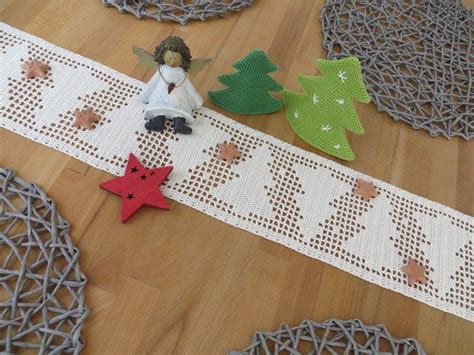 Weihnachtsdeko H Keln Tischband H Keln Crochet Christmas