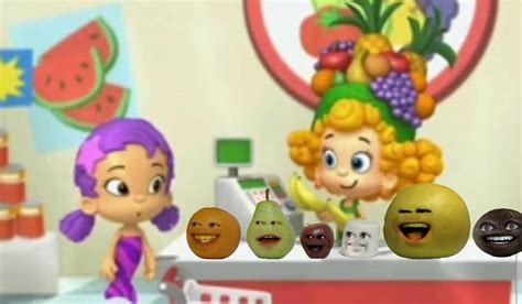 Annoying Orange And The Gang At The Super Market By Simbadisneyfan On