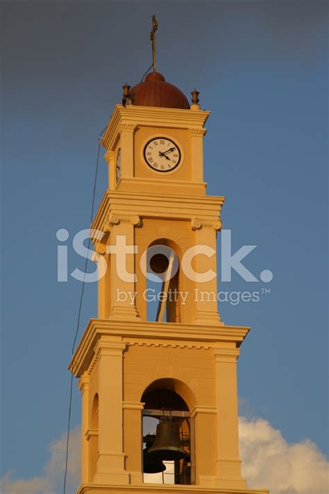 Clock Tower In Old Jaffa Stock Photo Royalty Free Freeimages